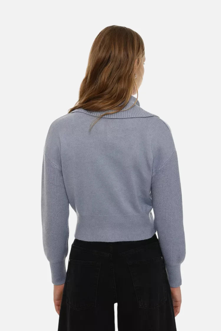 Zip neck jumper - Imagem 2