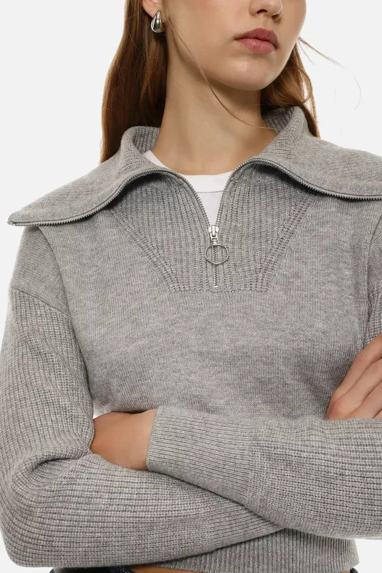 Zip neck jumper - Imagem 7